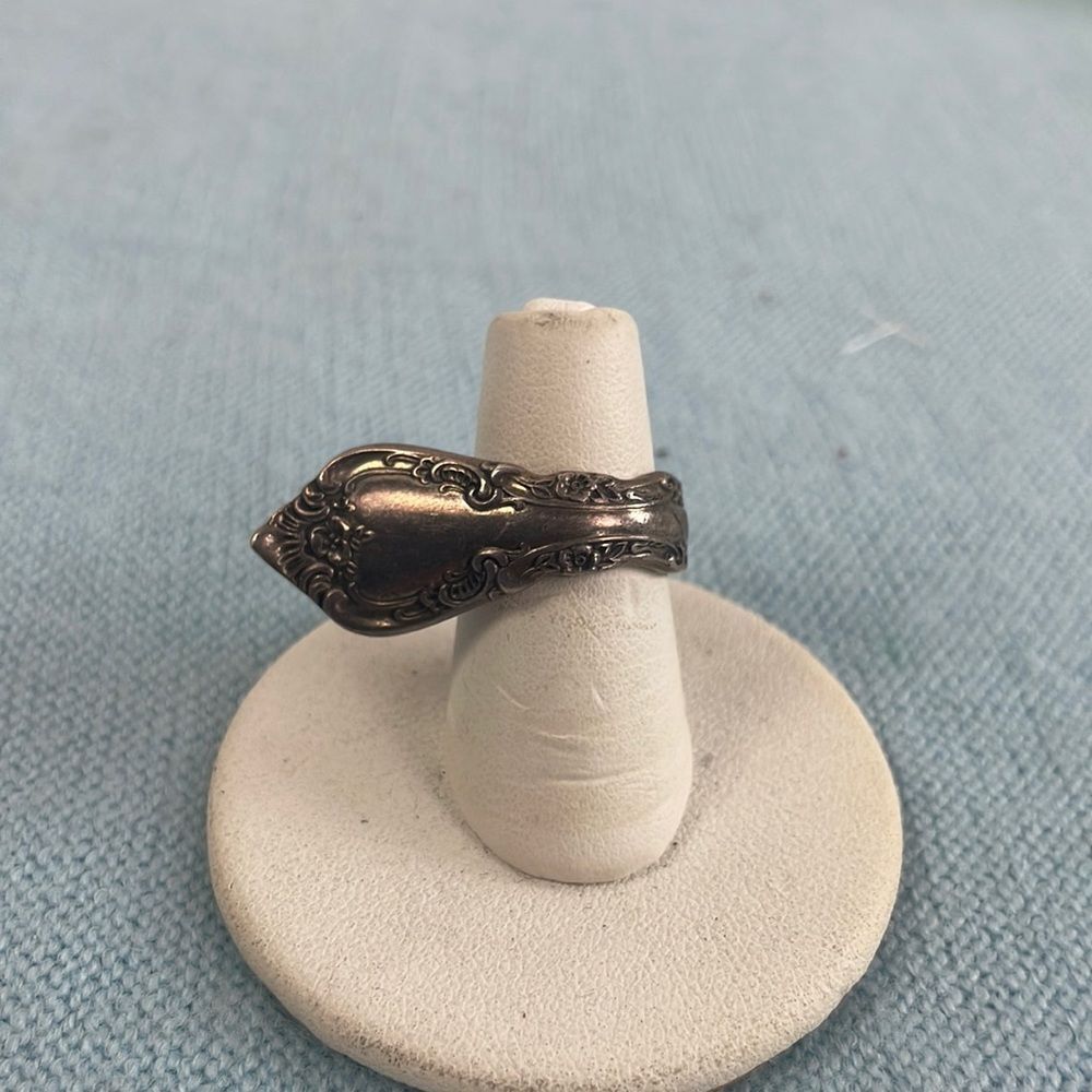 Sterling Spoon Vintage Ring